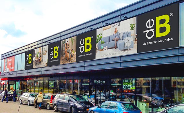 國際家居廣告外墻燈箱